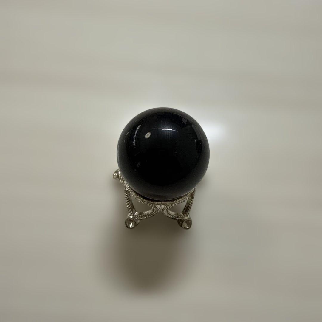 モリオン　スフィア　天然石　21.2mm 台座付き　新品　貴重