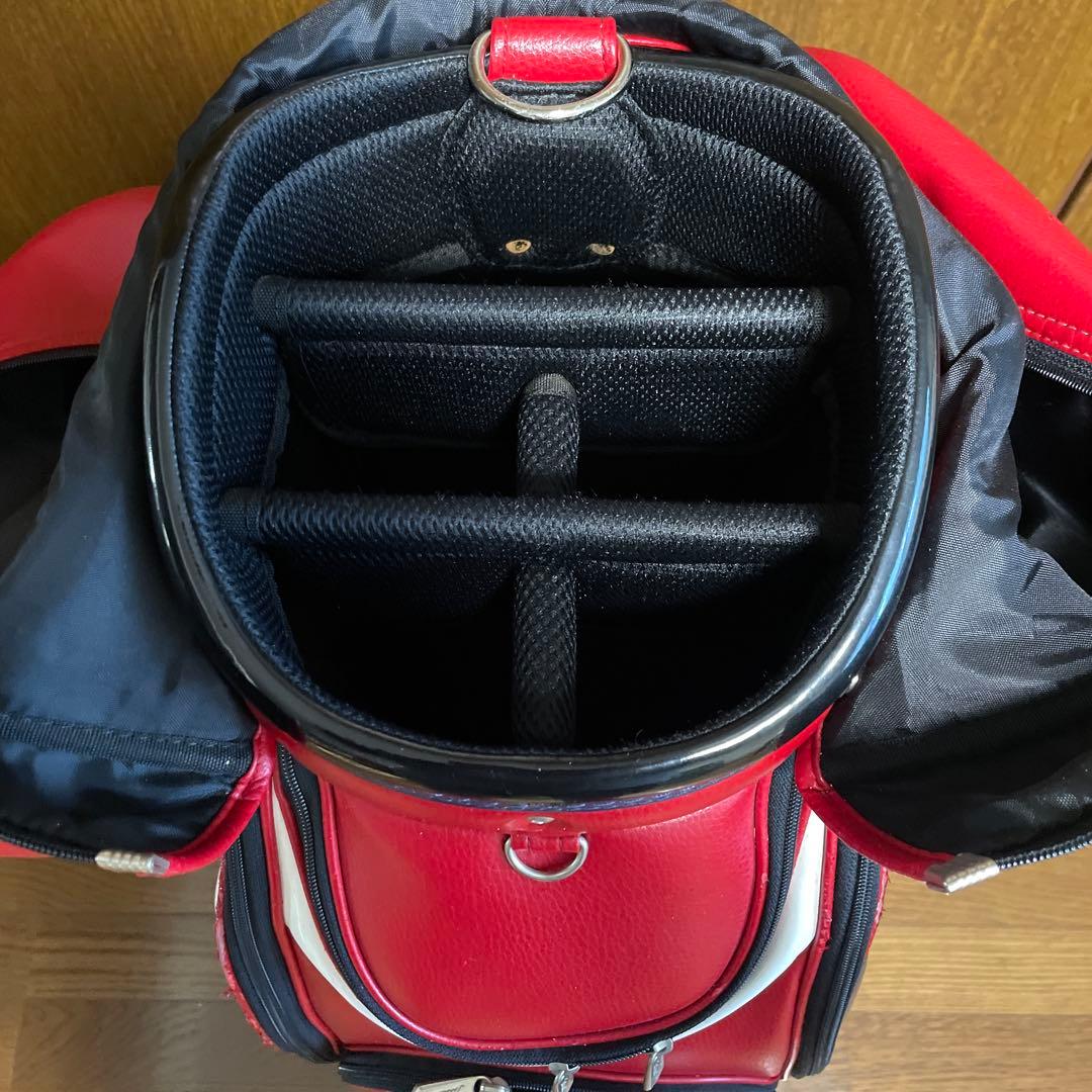 Titleist キャディバッグ 赤