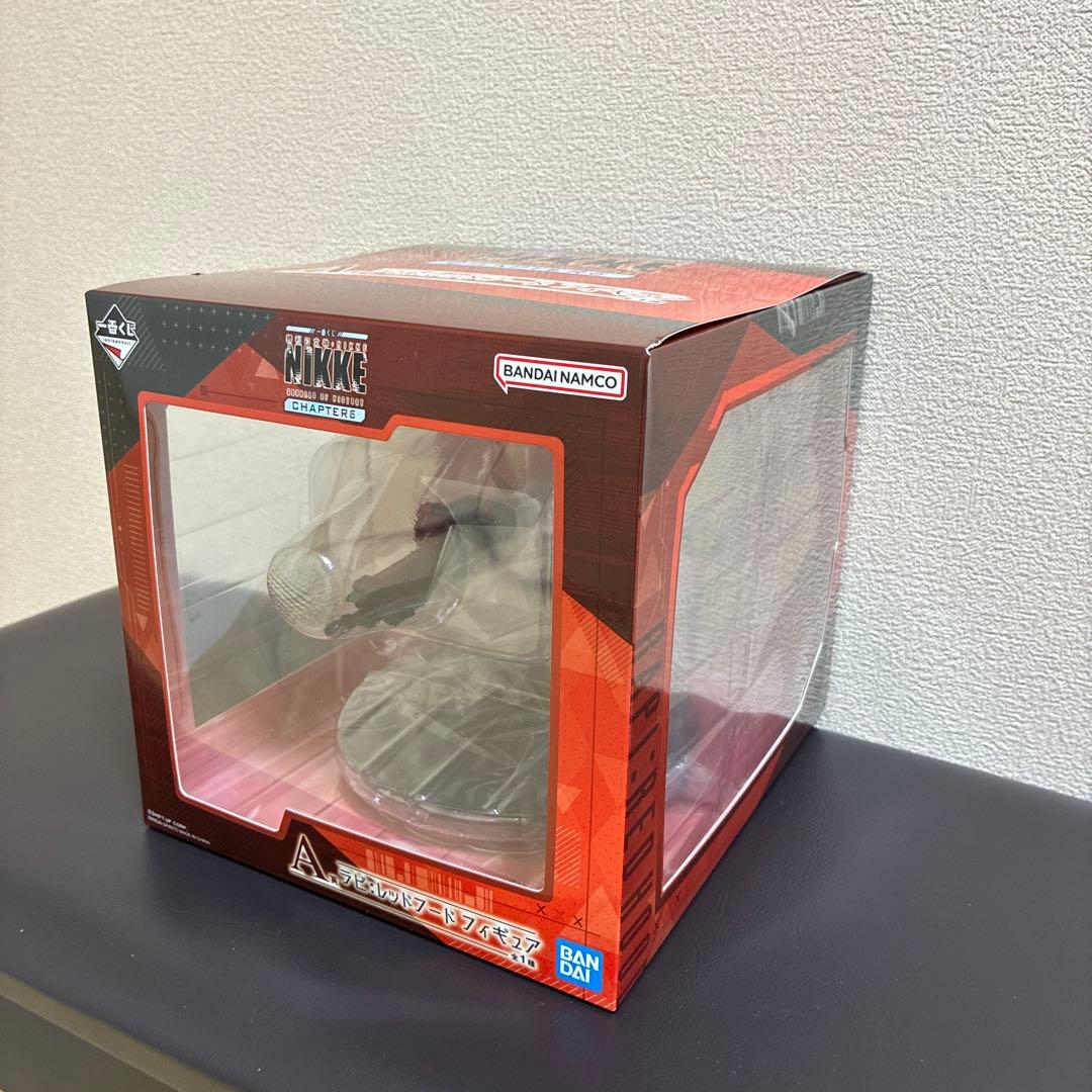 一番くじNIKKE A賞ラピレッドフードフィギュア & C アクリルボードセット