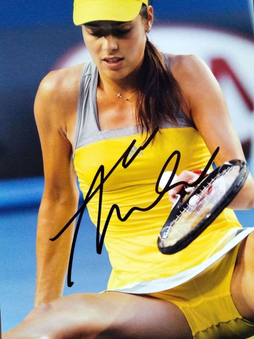 セール中…アナ・イバノビッチ直筆サイン入り2Lサイズ写真…