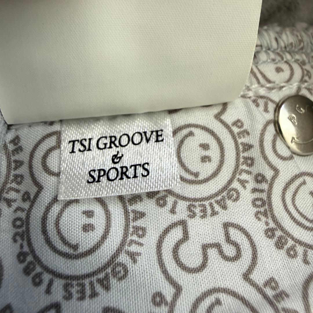 防寒　蓄熱　裏地付き　パーリーゲイツ　パンツ　XL〜XXL相当 白　スリット入り