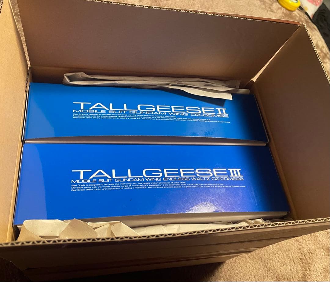 RG 1/144 トールギスII & トールギスIII 2個セット 未組立