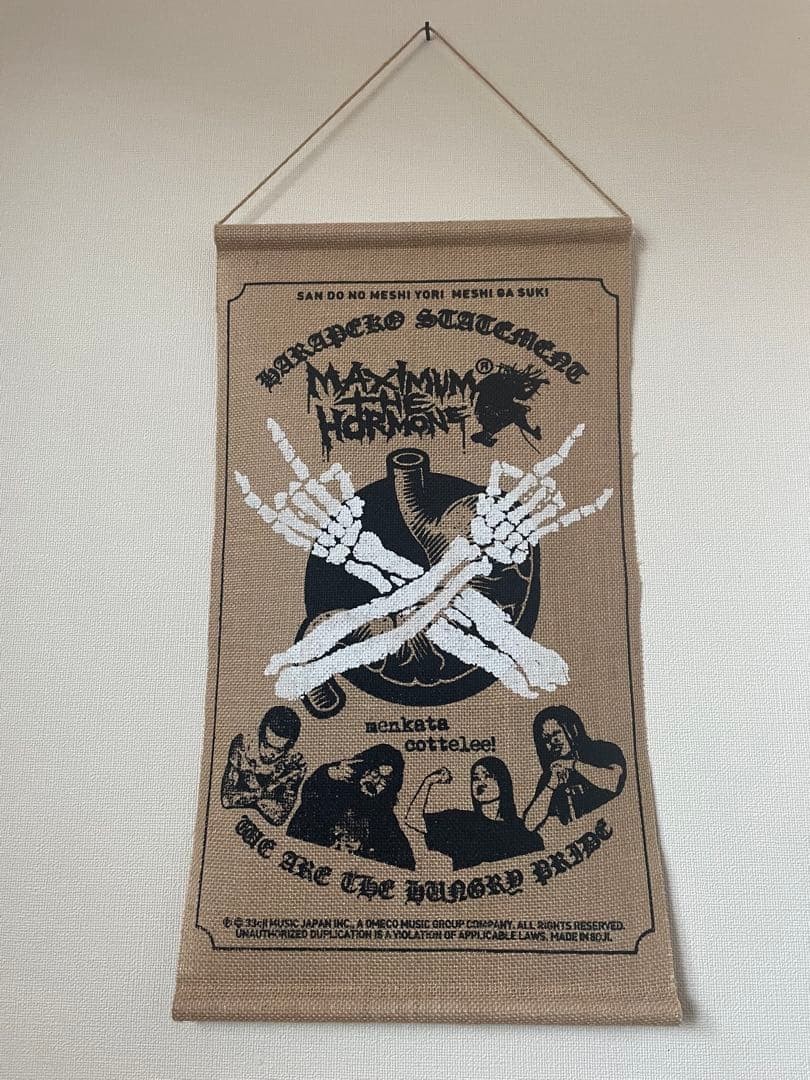 マキシマム ザ ホルモン 額付ポスターとタペストリー