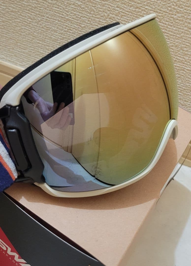 SWANS ゴーグル RIDGELINE-MDH-PU-LP OW 偏光