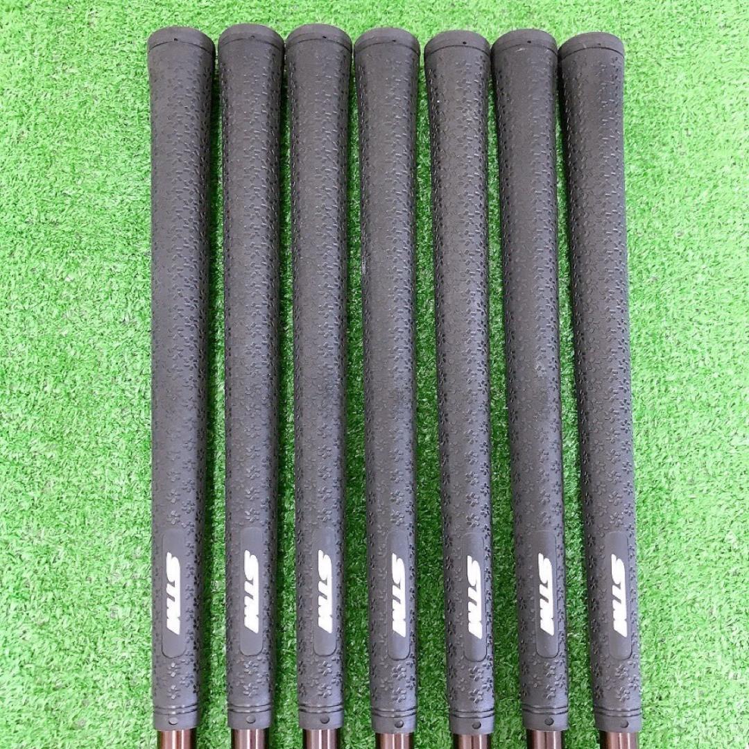 チ66★マジェスティ ロイヤルLV 7本アイアンセット 金 純正 MAJESTY