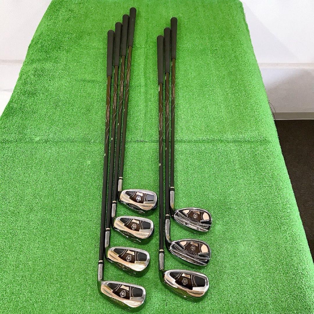 チ66★マジェスティ ロイヤルLV 7本アイアンセット 金 純正 MAJESTY