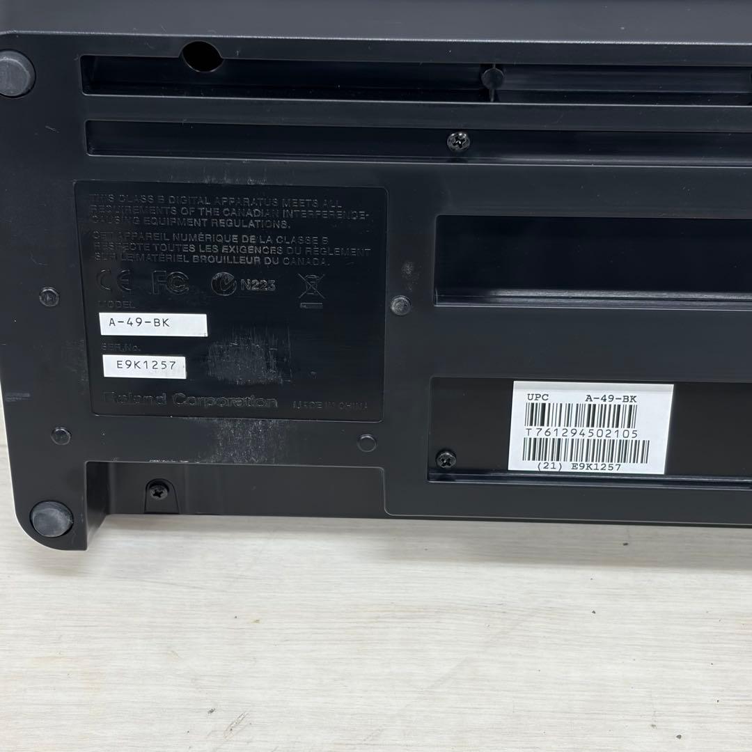 Roland ローランド 49鍵盤 USB MIDIキーボード A-49 ③