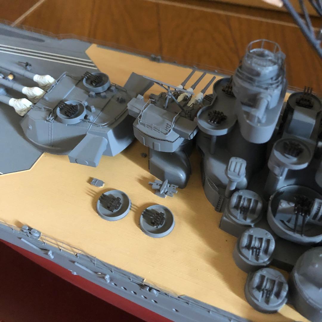 戦艦大和・1/350•完成モデル•インテリア・アンティーク・レトロ
