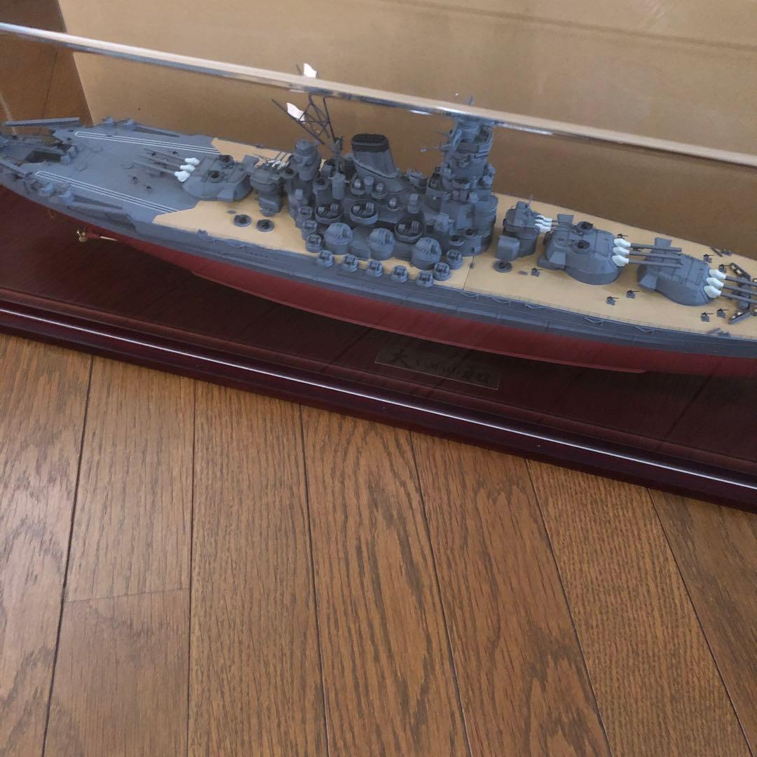 戦艦大和・1/350•完成モデル•インテリア・アンティーク・レトロ