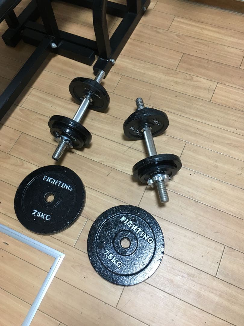 FIGHTING ROAD ベンチプレスセット70Kg 引き取り限定