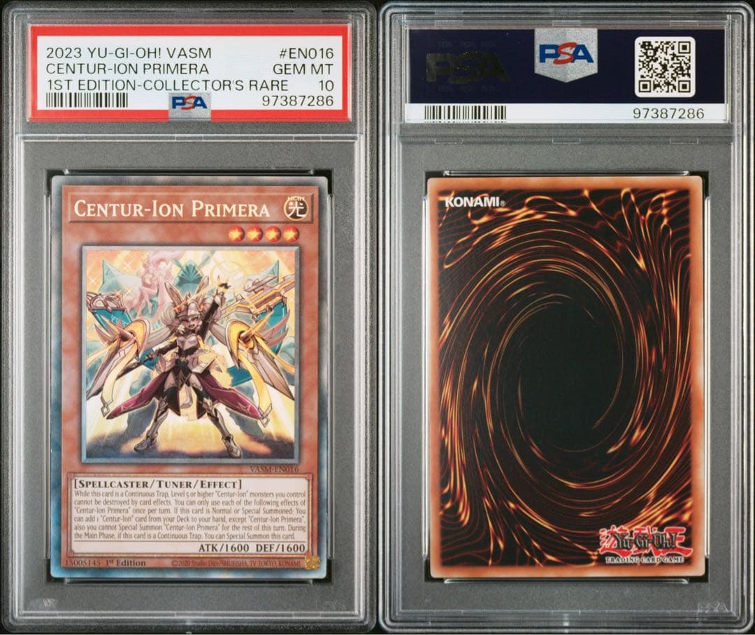 遊戯王　海外版　プリメラ　PSA10 コレクターズレア