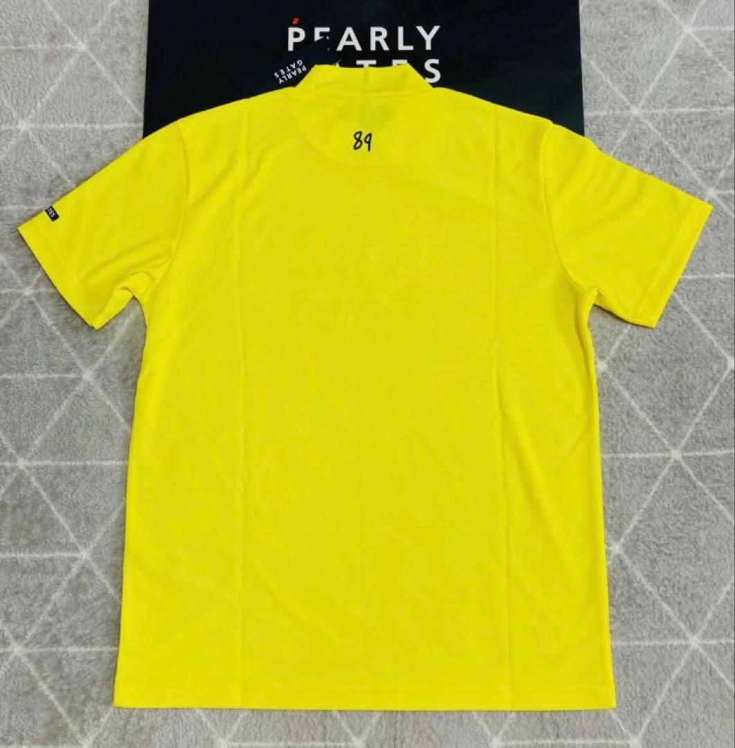 新品 パーリーゲイツ マイクロメッシュストレッチ半袖カットソー(7)3L/黄