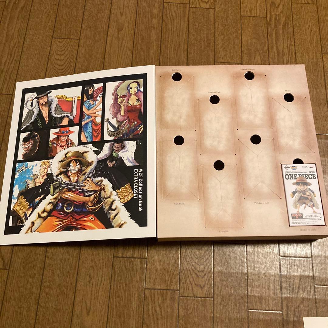 一番くじフィギュアコレクション　ラストワン賞 コレクションブック＆ルフィワーコレ