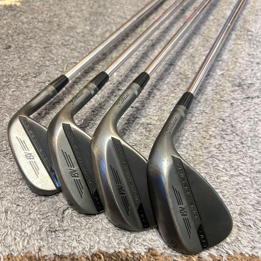 ◉ タイトリスト VOKEYDESIGNＳＭ8 46.48.52.58 ブラック