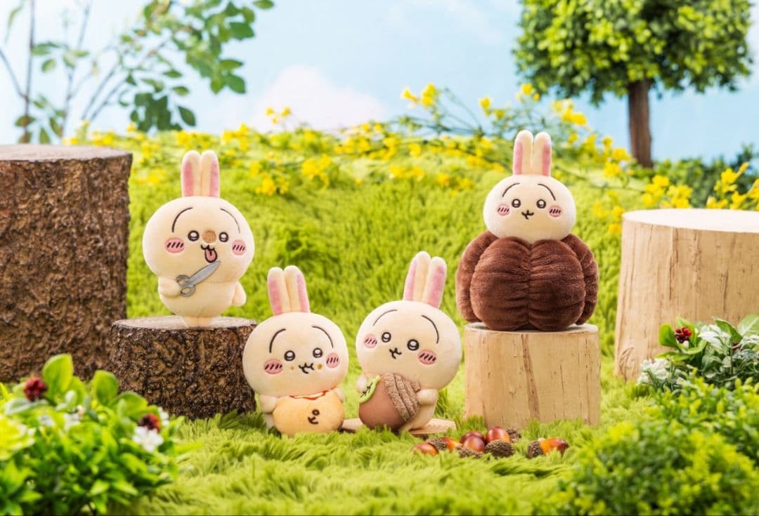 ちいかわ　うさぎだらけくじ　D賞　4種類コンプリートセット　新品未開封品