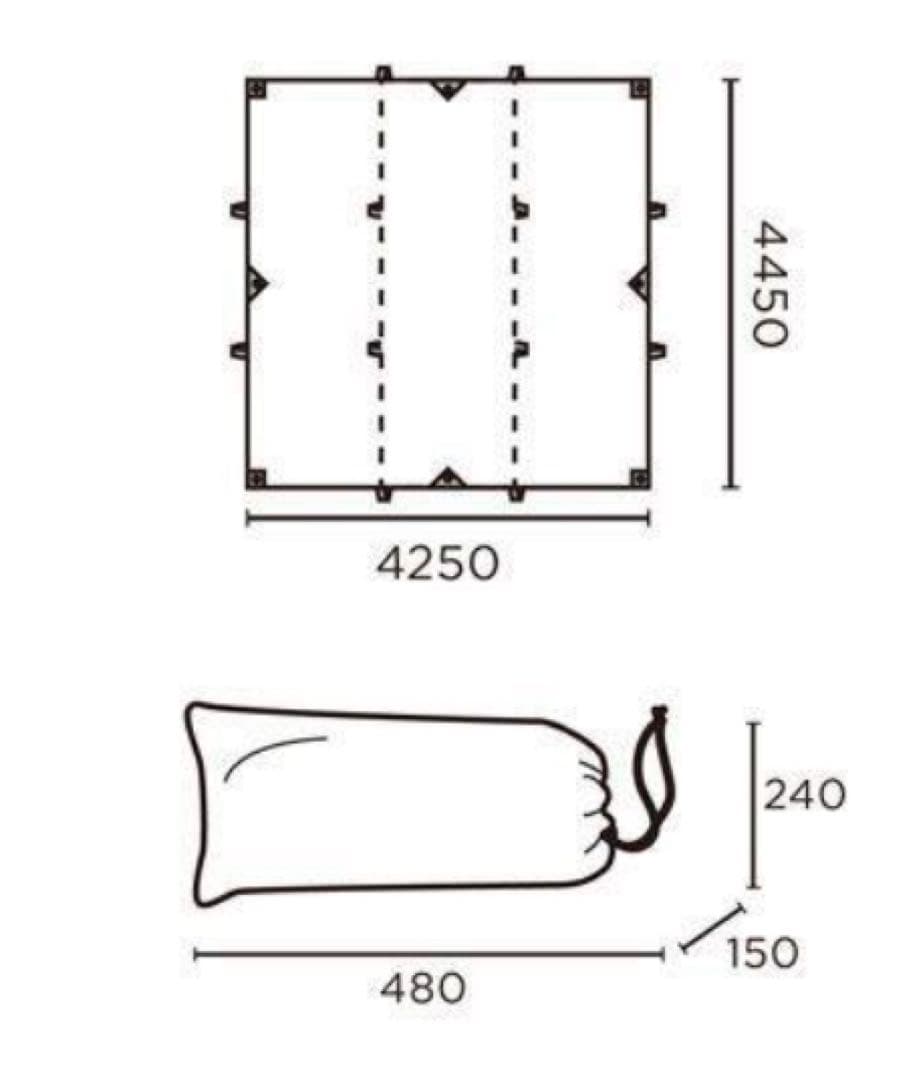 TENT FACTORY レクタングタープ