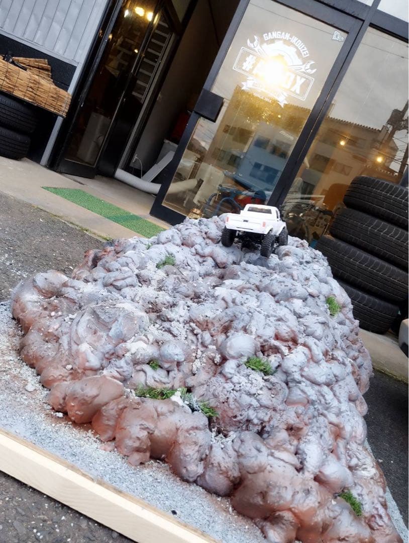 ラジコン用オフロードコース　WPL