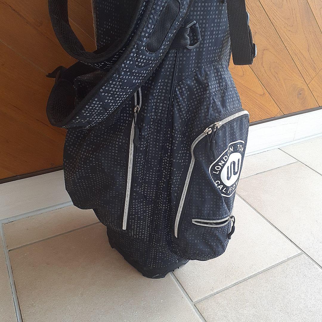 【超軽量 1kg!】美品 OUUL オウル キャディバック 黒 × グレー