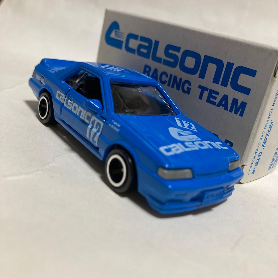 トミカスカイラインGTS−Rカルソニック仕様です。1988ガリバー特注　日本製