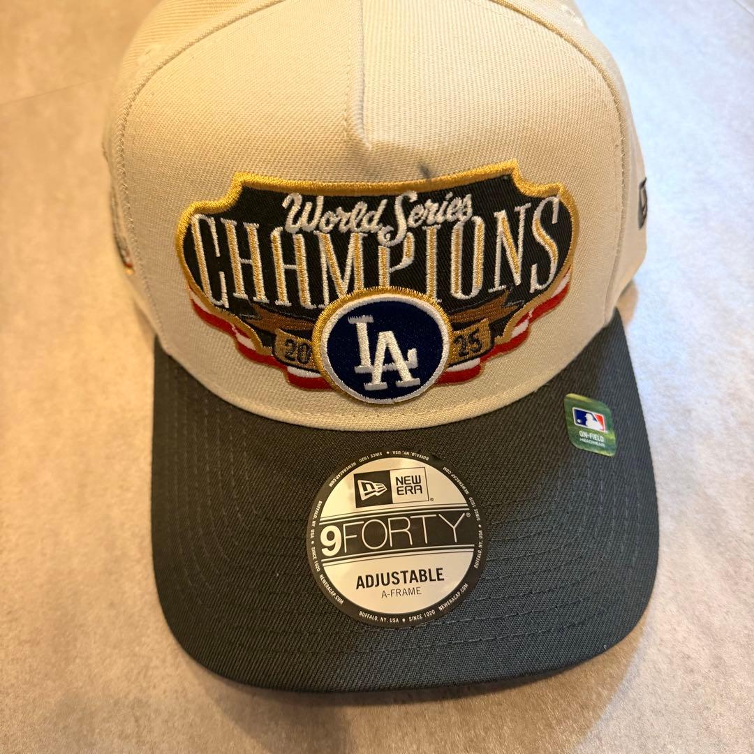 【日本未発売】ドジャース 2025 ワールドシリーズ 優勝記念 キャップ