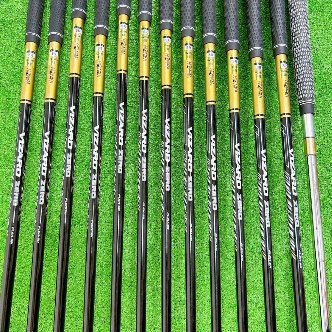 【豪華13本】ホンマ ツアーワールド ゼロ メンズクラブセット バッグ付 初心者