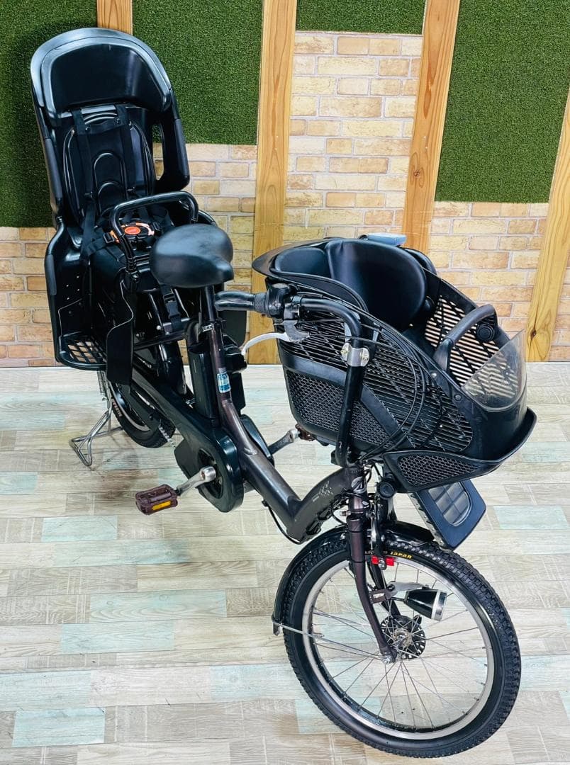 ブリヂストン No1モデル ブラウン系 子供乗せ電動アシスト H3380