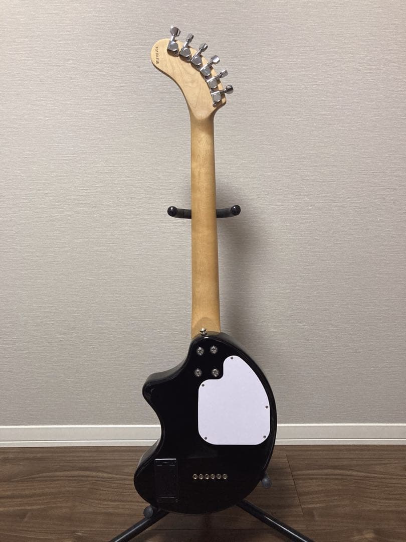ほぼ新品 FERNANDES ZO-3 黒 イヤホンジャック付USBアダプター付