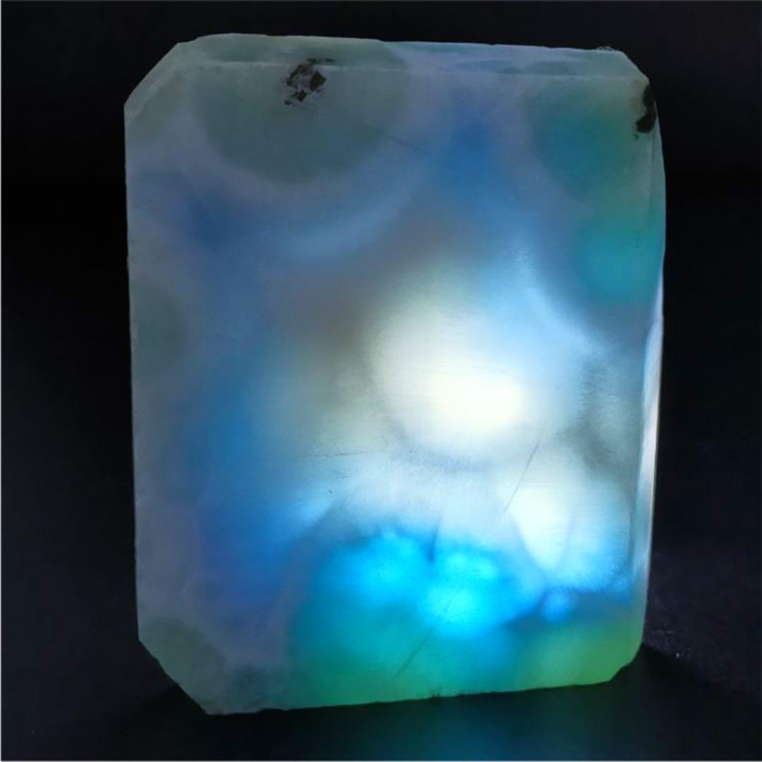 ラリマー原石のスライス④