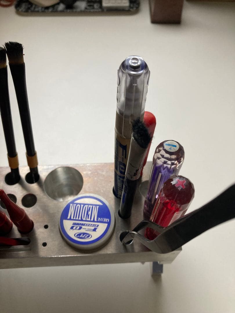 リールメンテナンス 精密ドライバー リールオイル などの収納に　ステンレス