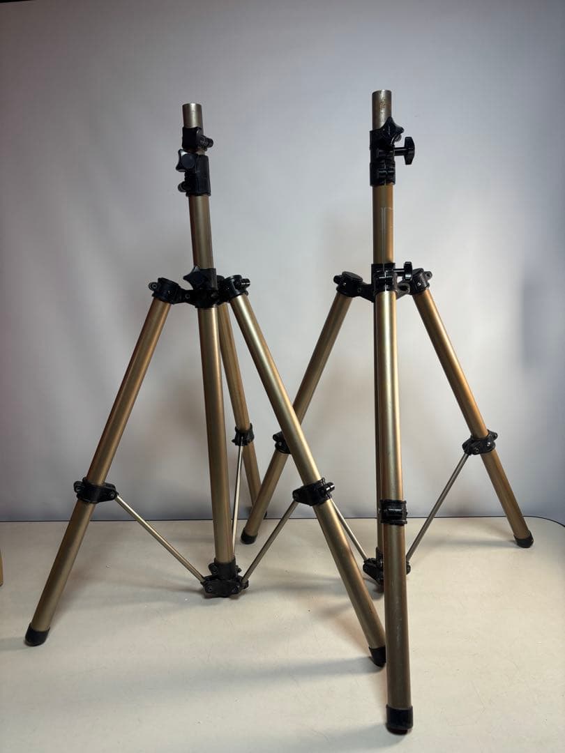 ナショナル　W2-SS200 三脚式PAスピーカースタンド　2脚