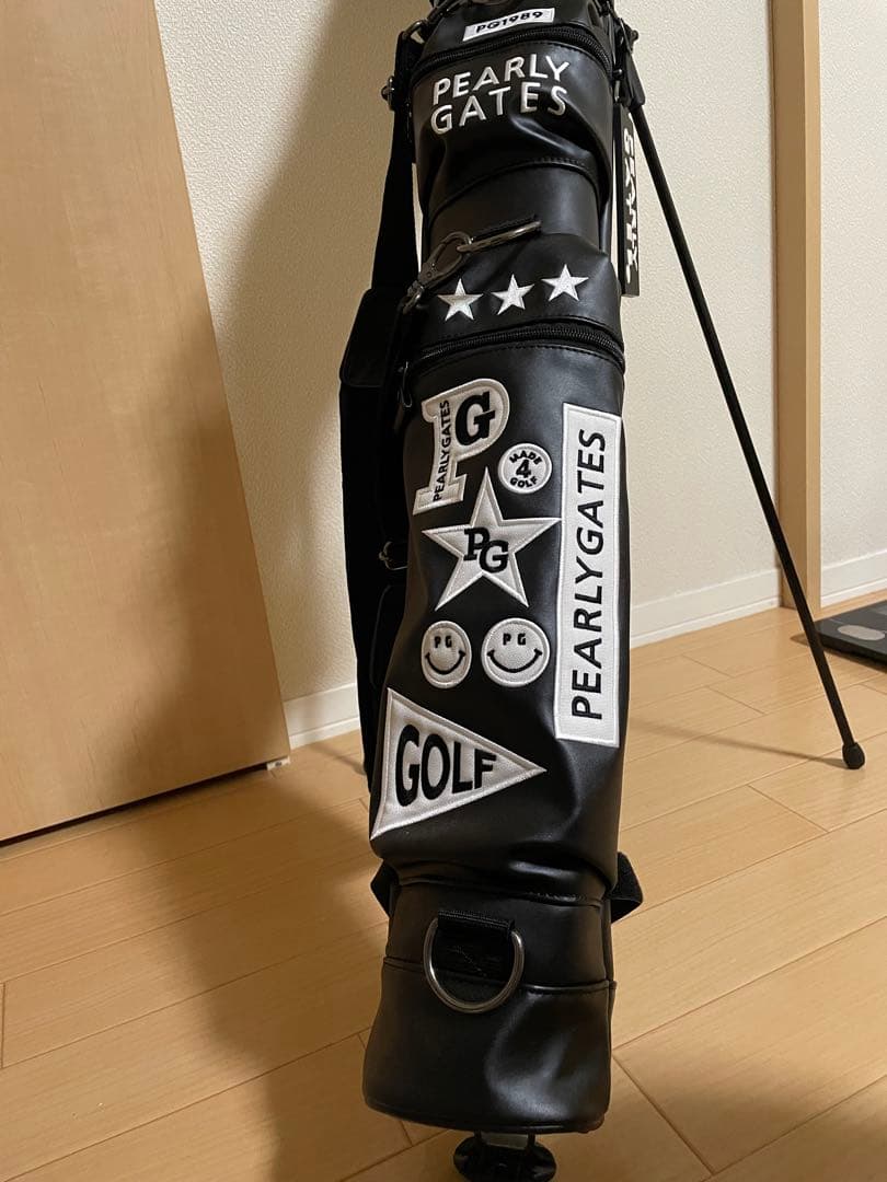 ［美品］PEARLY GATES セルフスタンドクラブバック