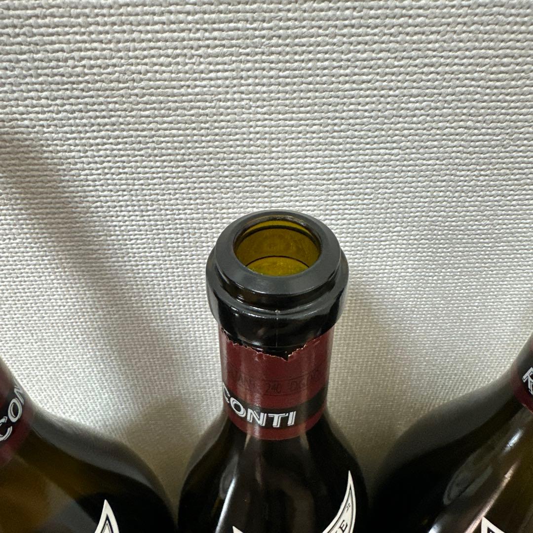 DRC ロマネ・コンティ空瓶 2015年2016年2017年