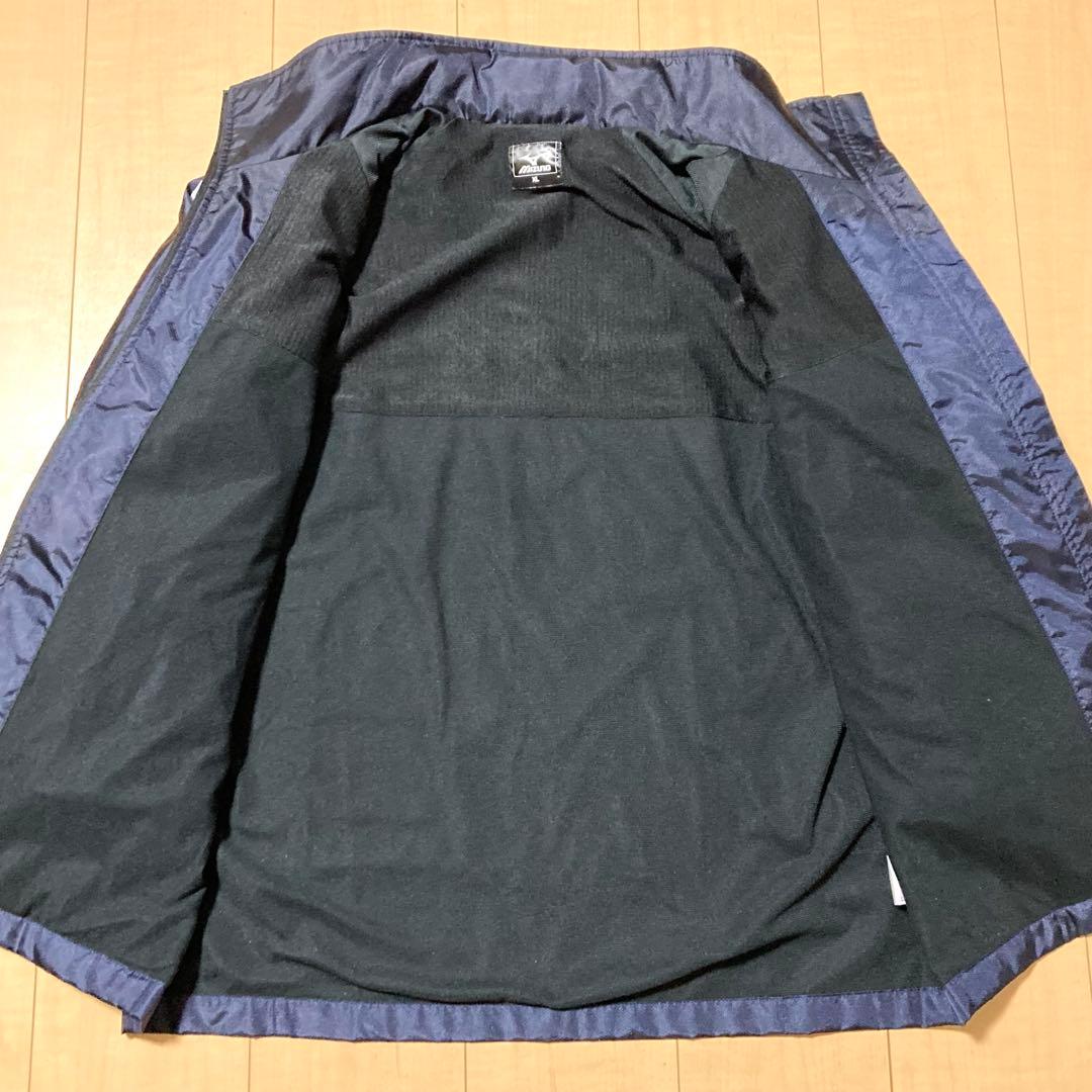 人気✨ミズノ ブレスサーモ ウィンドブレーカー セットアップ XL 刺繍 上下