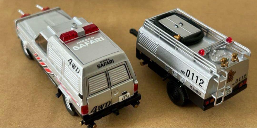 訳あり トミカリミテッドヴィンテージネオ ニッサン サファリ4WD タンク車付