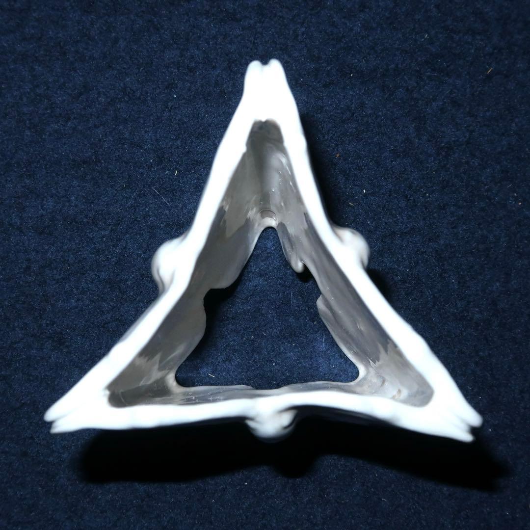 【茶道具】膳所陽炎園製　交趾写蝶蓋置