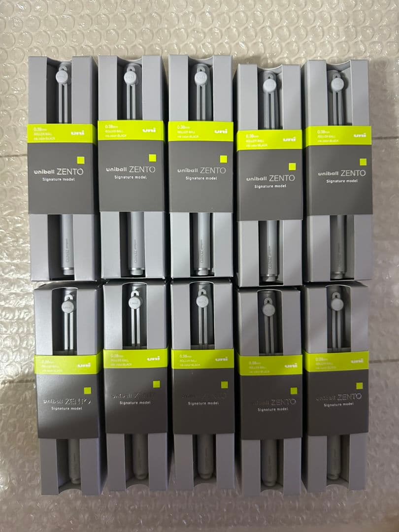 uniball ZENTO ユニボールゼントシグニチャーモデル 0.38 10本