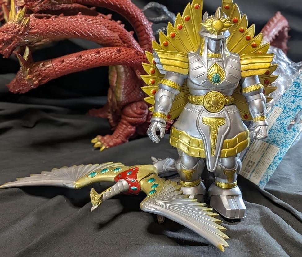 「ヤマトタケル」ヤマタノオロチ他（バンダイ）ソフビ コンプリート５体セット