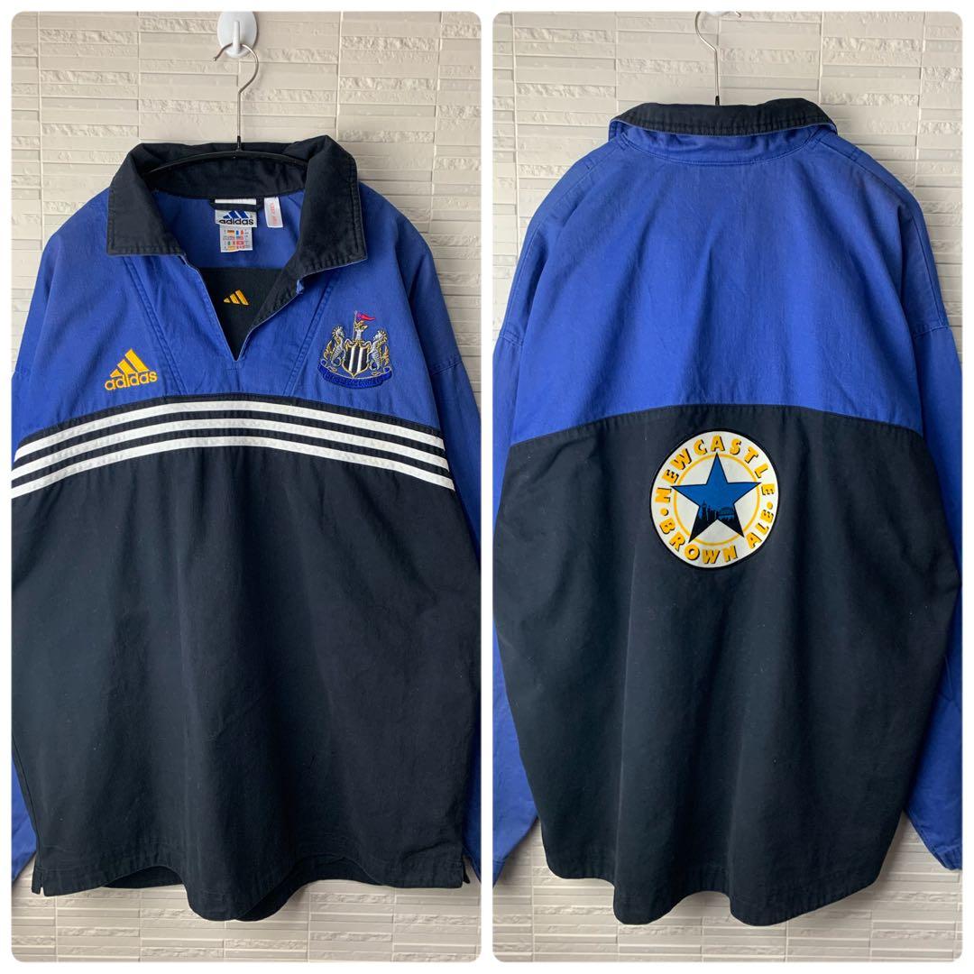 90s adidas ヴィンテージ ニューカッスル　ドリルトップジャケット