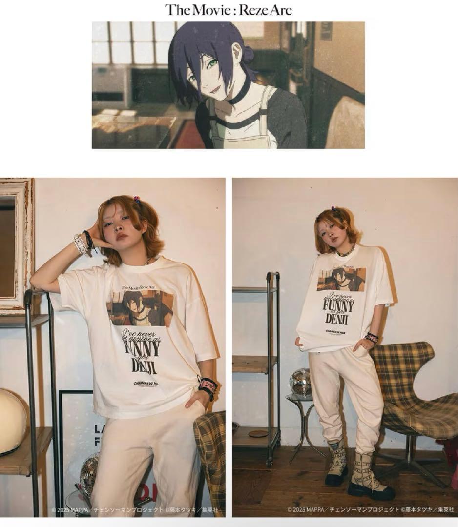 チェンソーマン　レゼ篇　Tシャツ　Lサイズ