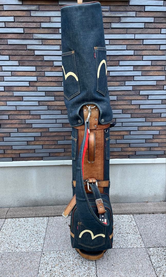 EVISU エヴィス ゴルフ　キャディバッグ　初期モデル