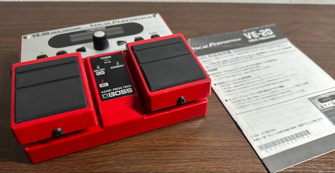 BOSS VE-20 ボーカルプロセッサー　VOCAL PROCESSOR