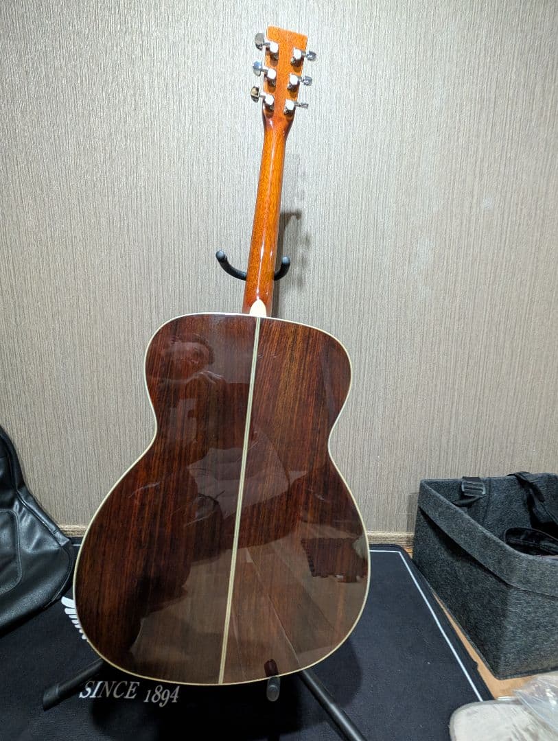 良音/Headway　HCF-28SB 改エレアコ　弦低め　ケース付