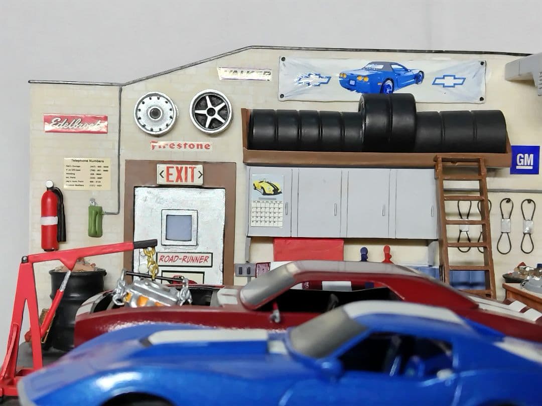 【✿逸品】ダンバリー ミント \" ザ スピード ショップ \" ジオラマ