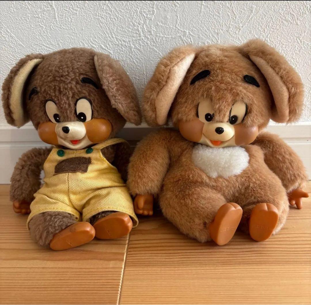 希少　レア　マスダヤ トムとジェリーぬいぐるみ キャラクター　昭和レトロソフビ