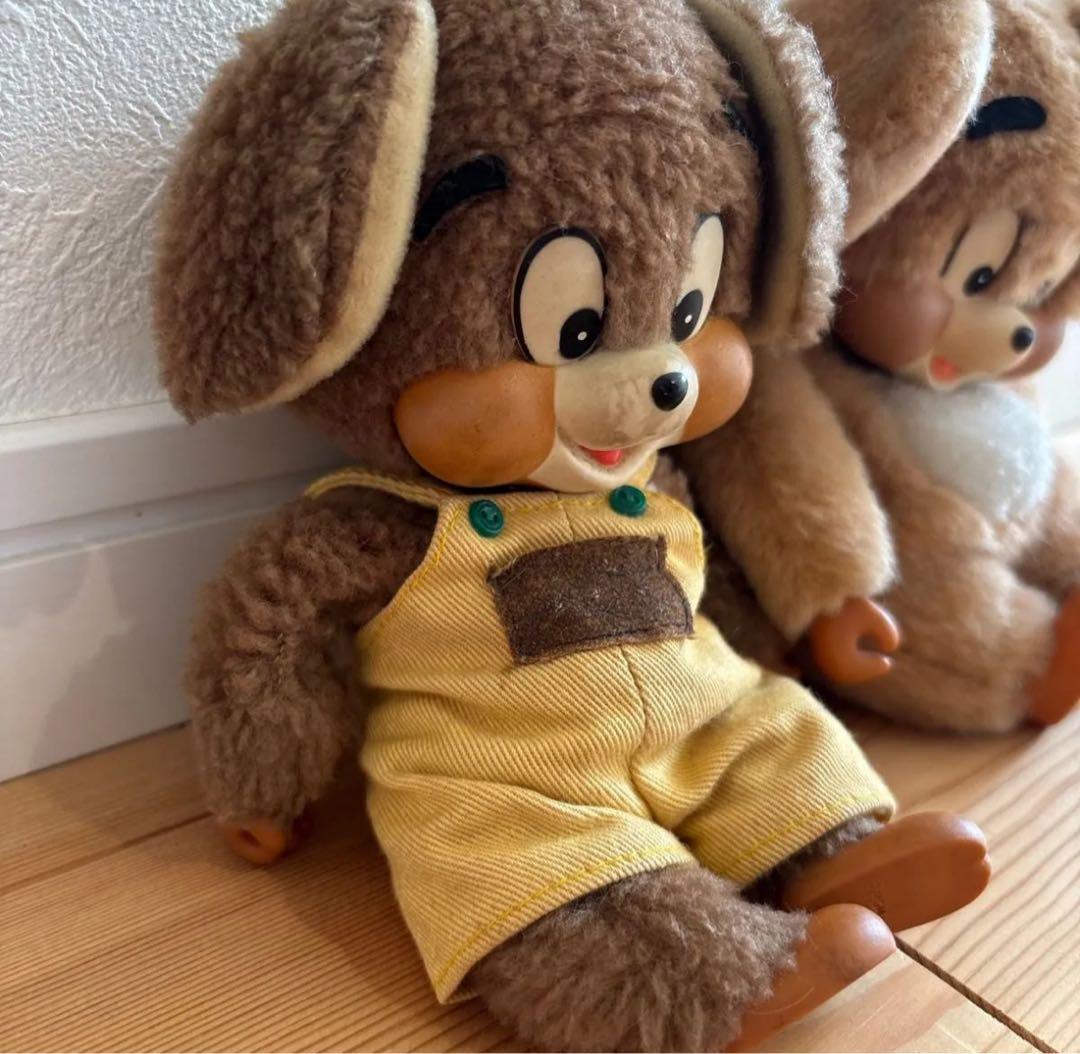 希少　レア　マスダヤ トムとジェリーぬいぐるみ キャラクター　昭和レトロソフビ