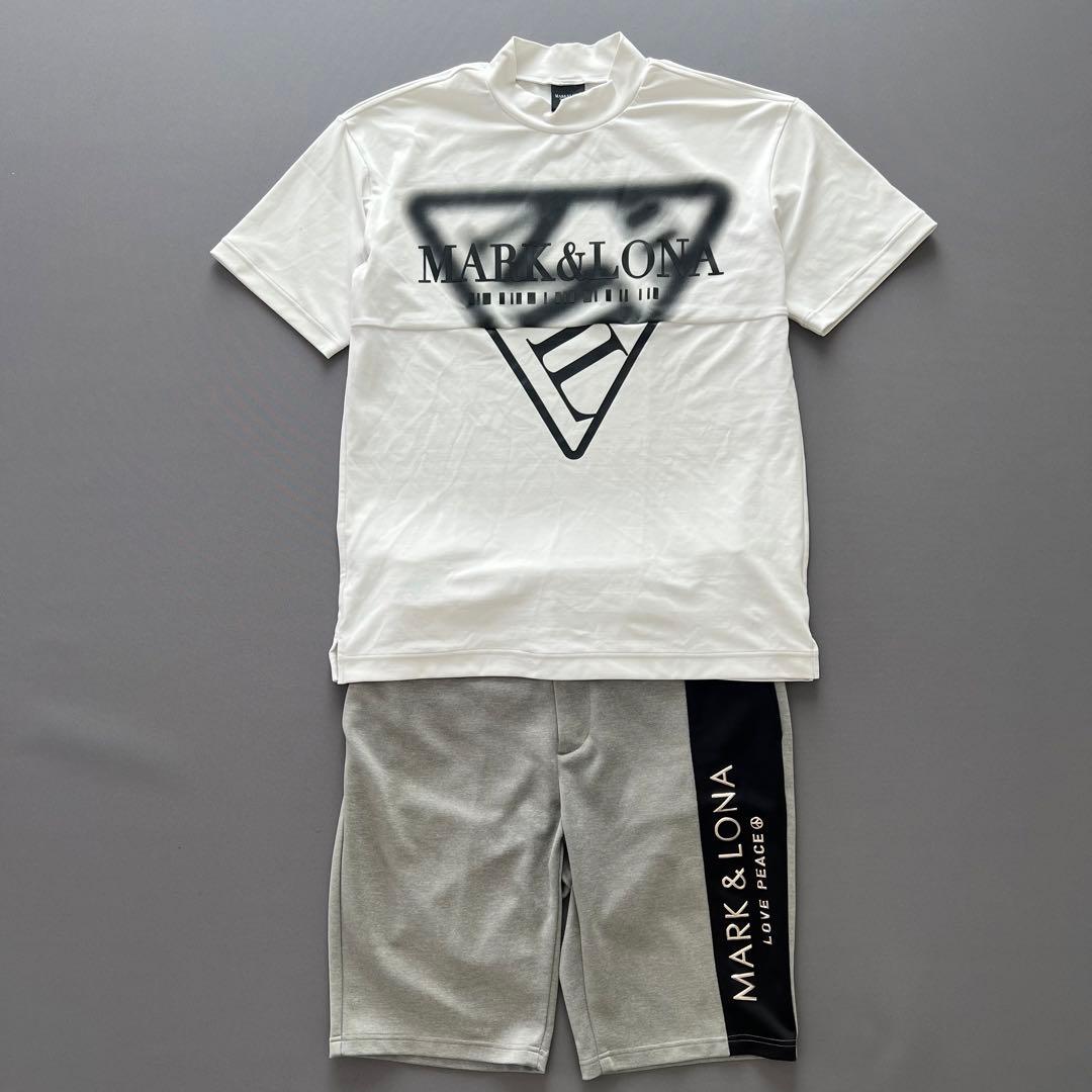 MARK&LONA マークアンドロナ　セットアップ　コード　メンズ　ゴルフ　ロゴ