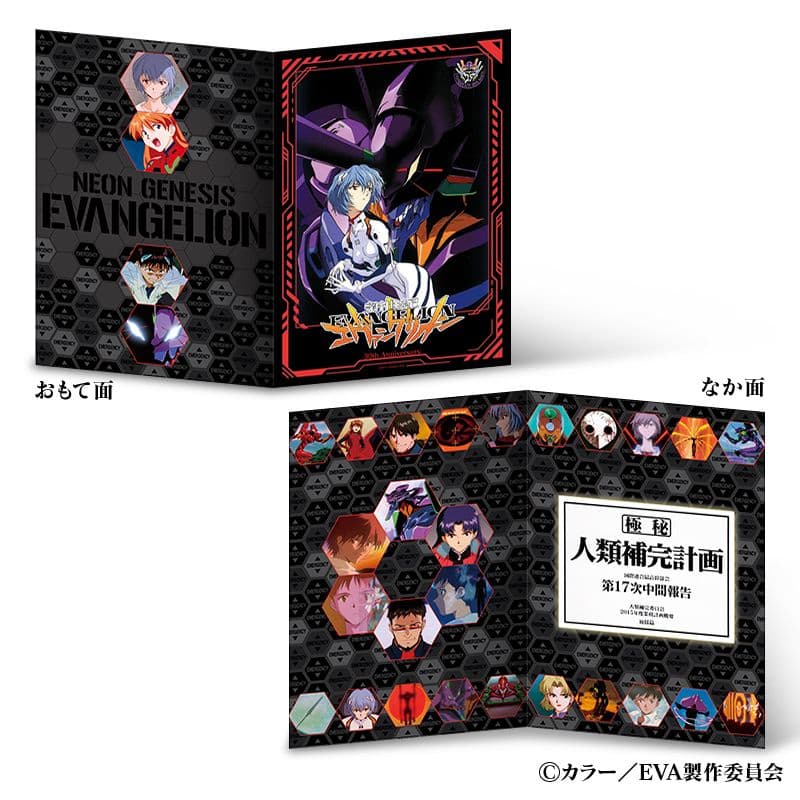 新世紀エヴァンゲリオン　30周年記念オリジナルフレーム、額装ピンズセット