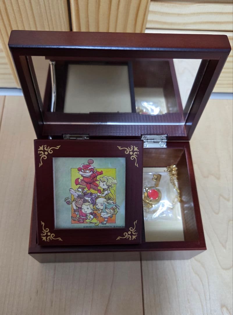 ポポロクロイス 月の掟の冒険　非売品オルゴール（黄金の鍵付）