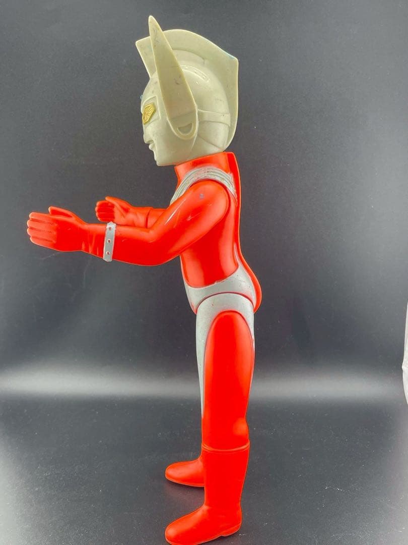 【中古品】 ウルトラマンタロウ　ウルトラマンタロー　ブルマァク　ソフビ　円谷プロ