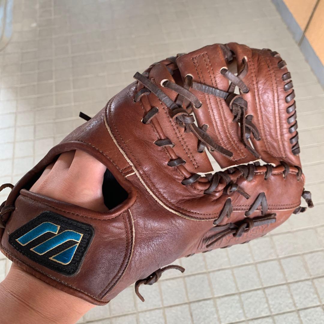 【ミズノ】軟式グローブ ファーストミット　MITY FLEX 美品